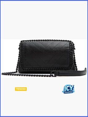 Crossbody Handbag with Magnetic Closure, Polyurethane